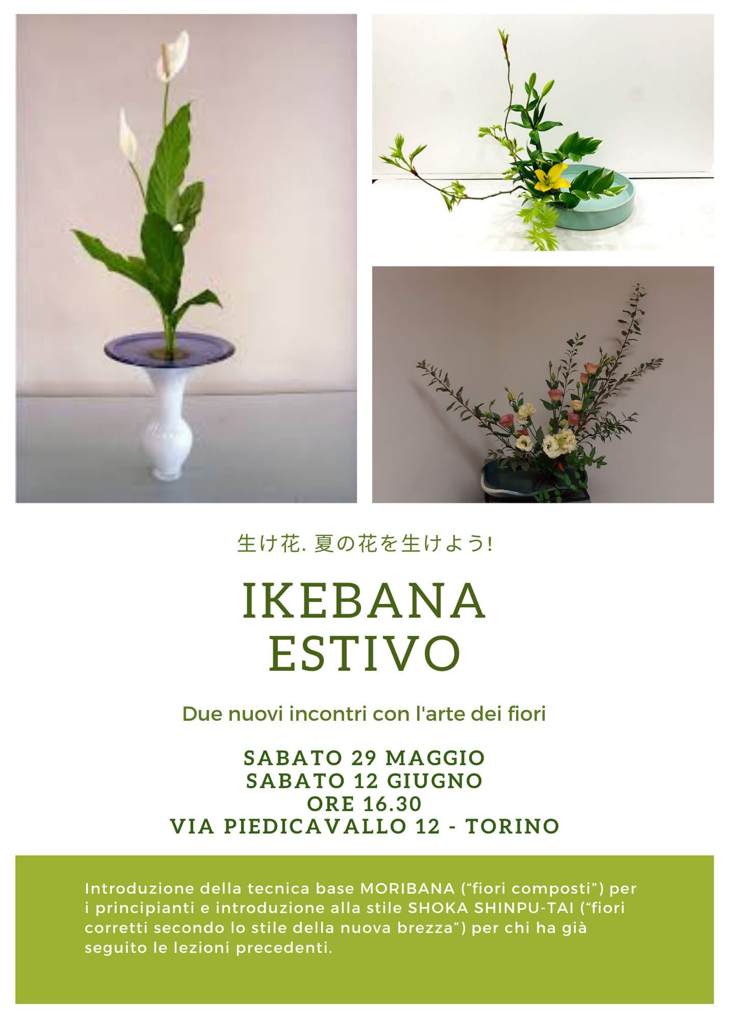 Corso di IKEBANA