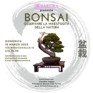 Newsletter n. 3 – marzo 2023 – Conferenza Bonsai